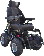 Image of Extreme 4 by 4 wheelchair