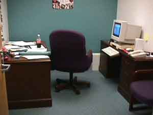 Picture of my office at the T.K. Martin Center